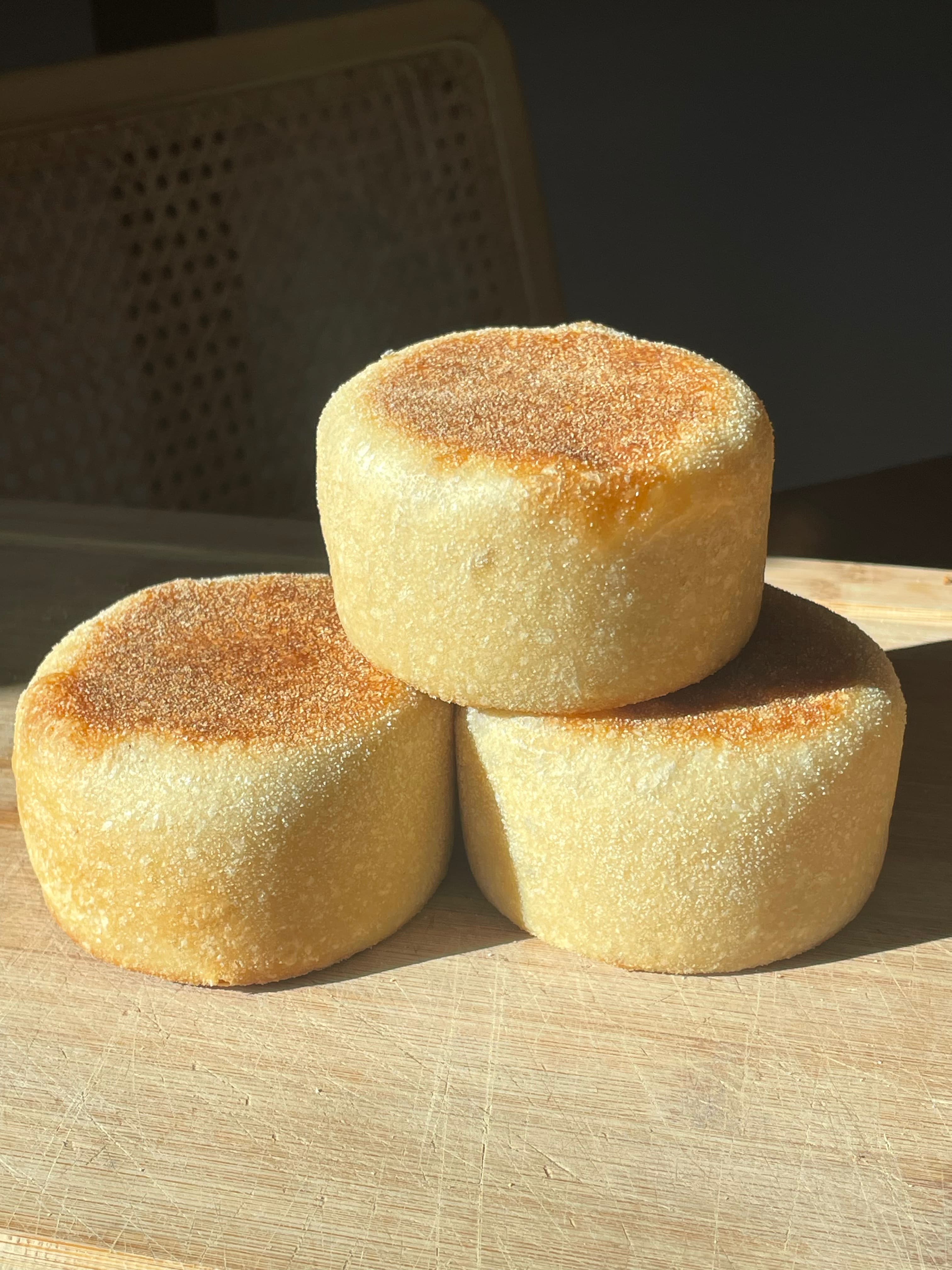 Sourdough English Muffins (3-pack)